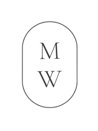 Monogram logo with letters M and W.