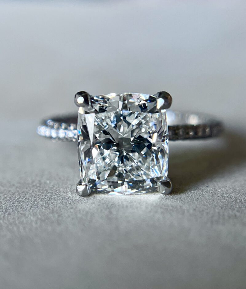 Radiant Cut Diamond Ring, 3.01 carats
