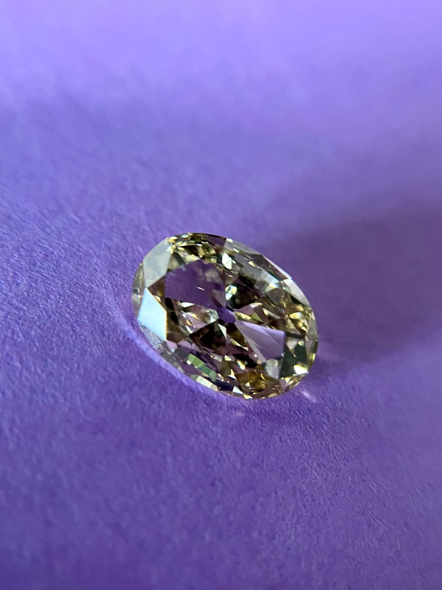 Fancy Yellowish Brown Old Mine Cut Diamond, 3.06 Carats (Sold)