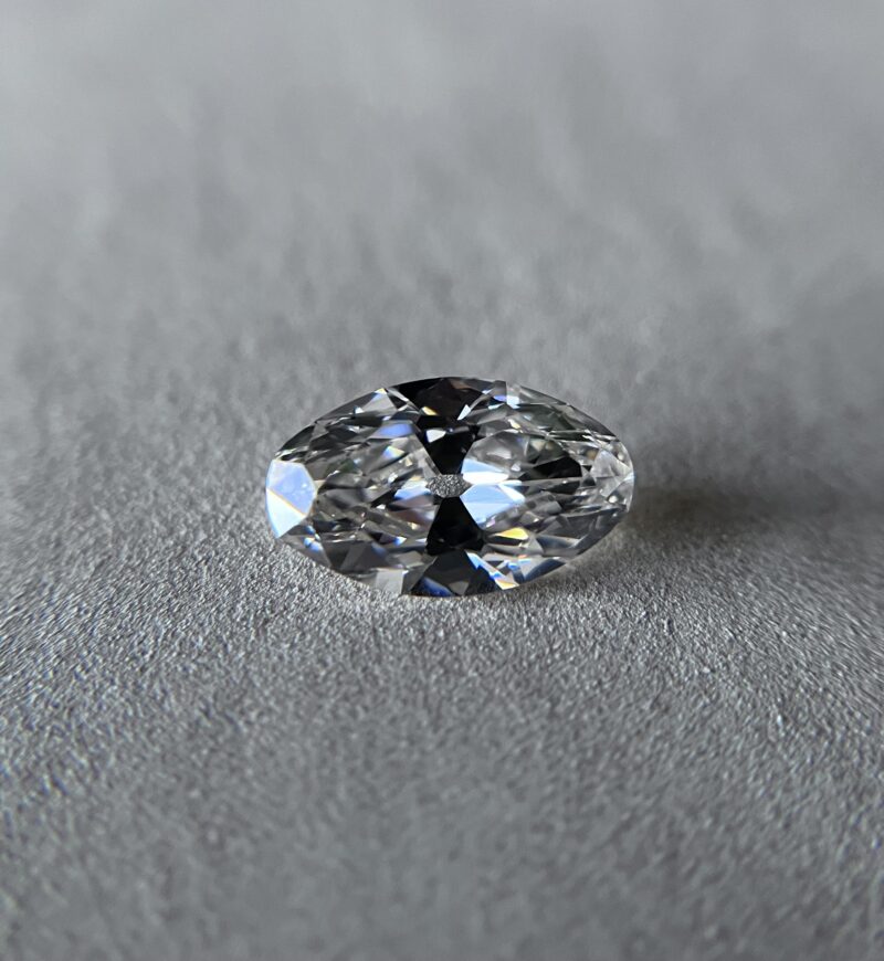 Old Mine Cut Moval Diamond, 2.42 Carats - Image 4
