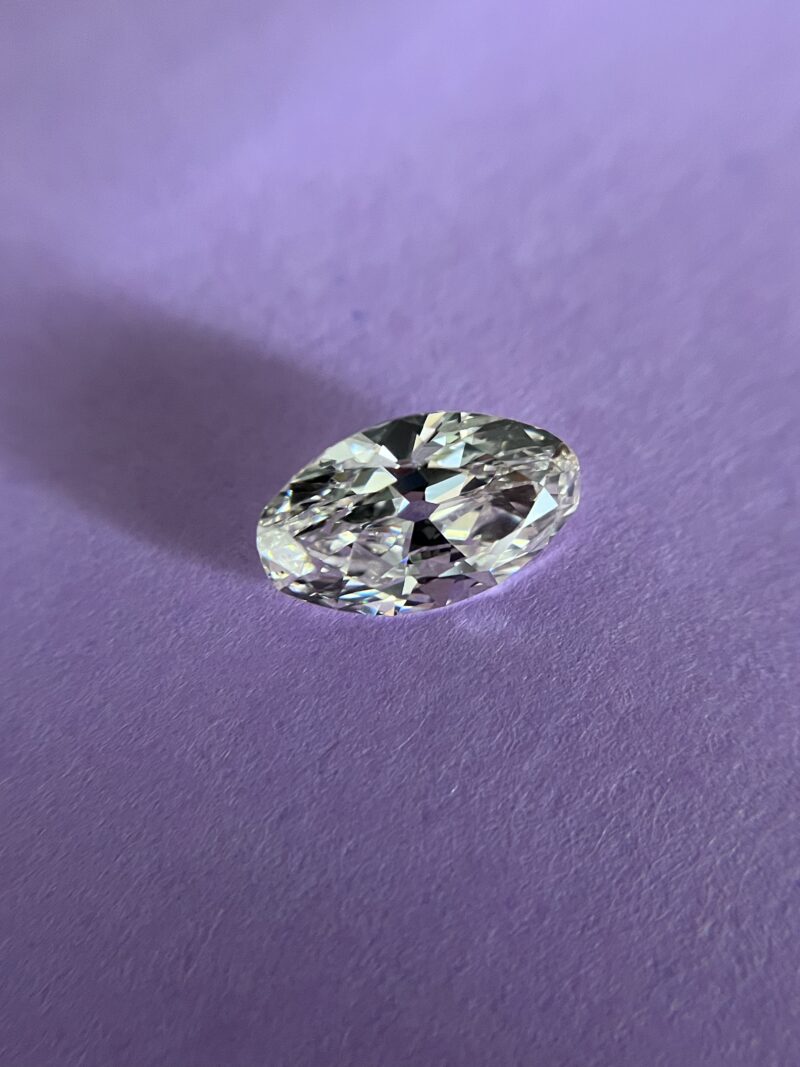 Old Mine Cut Moval Diamond, 2.42 Carats - Image 2