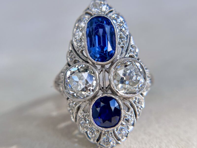 An Exceptional Early 20th Century Ring by Marcus & Co.